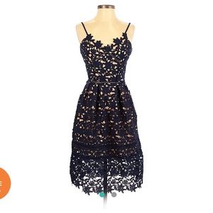 Lace cocktail dress